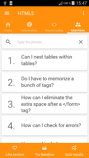 Learn programming - Image screenshot of android app