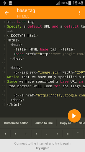 Learn programming - Image screenshot of android app