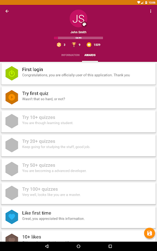 Learn programming - Image screenshot of android app