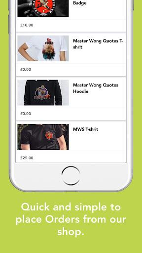 Master Wong - Image screenshot of android app