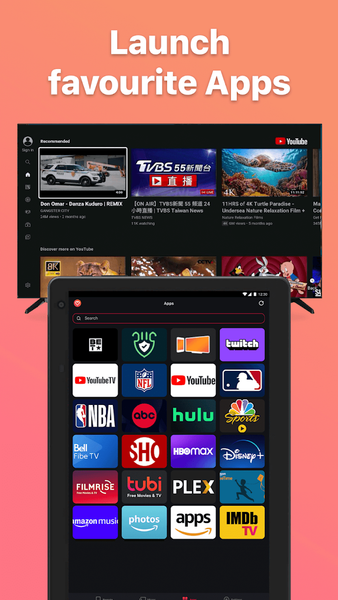 Remote for Fire TV & FireStick - عکس برنامه موبایلی اندروید