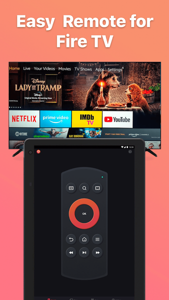 Remote for Fire TV & FireStick - عکس برنامه موبایلی اندروید