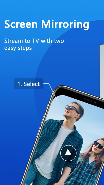 Screen Mirroring - Cast to TV - عکس برنامه موبایلی اندروید