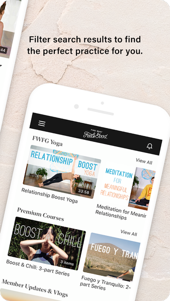 Find What Feels Good Yoga - Image screenshot of android app