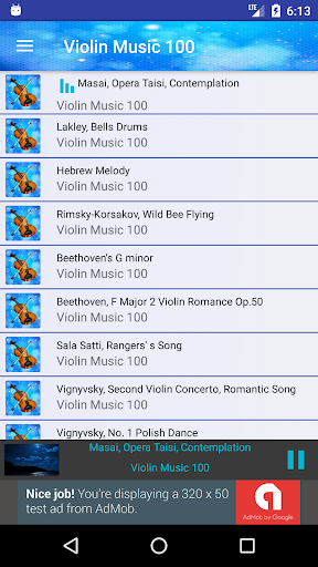 Violin Music Collection - Image screenshot of android app