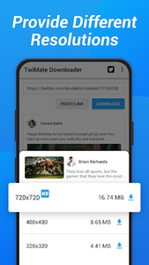 Download Twitter Videos - GIF - عکس برنامه موبایلی اندروید