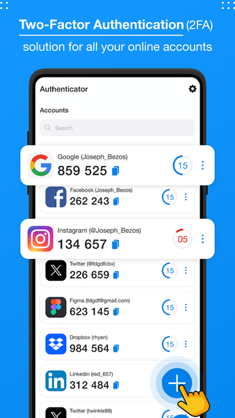 Authenticator App – 2FA - Image screenshot of android app