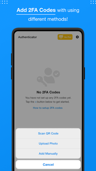Authenticator App – 2FA - Image screenshot of android app