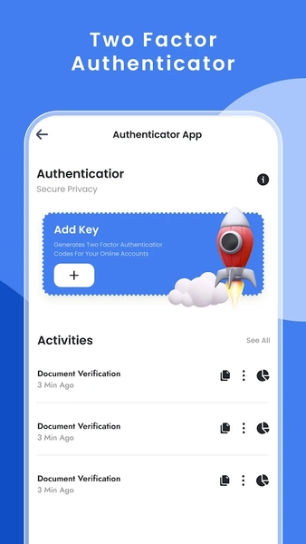 Authenticator App - عکس برنامه موبایلی اندروید
