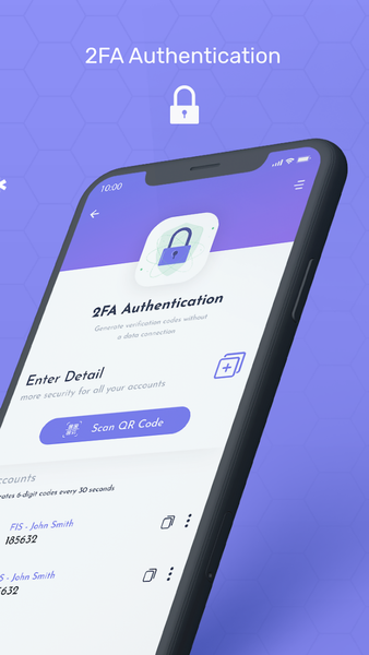Authenticator App - عکس برنامه موبایلی اندروید