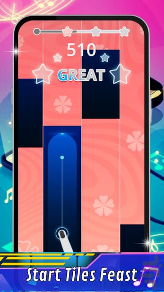 Game Piano Tiles 2 - Gameplay image of android game