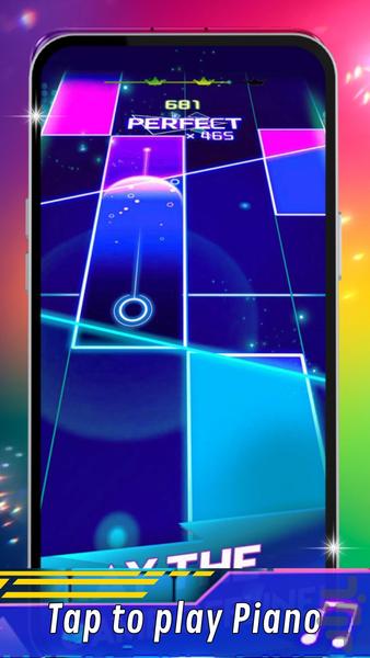 Game Piano Tiles 2 - Gameplay image of android game