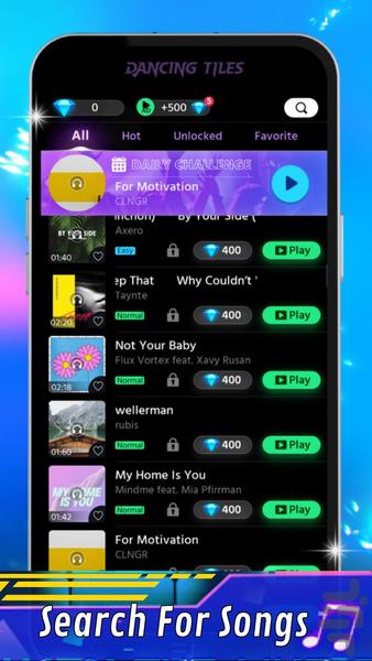 Game Piano Tiles 2 - Gameplay image of android game