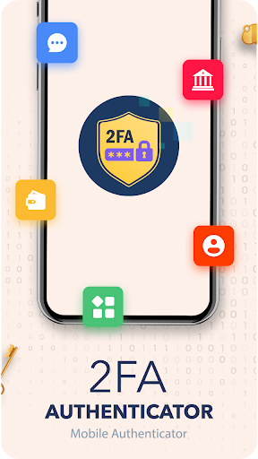 2FA Authenticator App - Image screenshot of android app