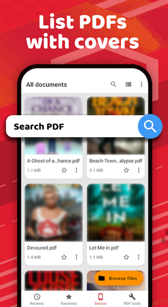 All PDF-PDF Reader, View PDF - Image screenshot of android app