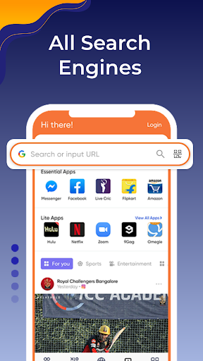 Browser Go: Fast Web Browser - عکس برنامه موبایلی اندروید