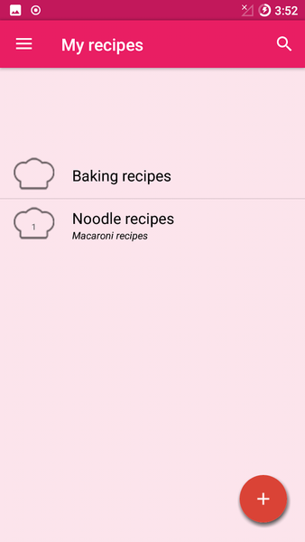 Recipe book App - Image screenshot of android app