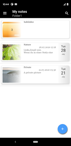 Notepad App - Image screenshot of android app