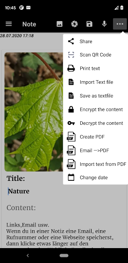 Notepad App - Image screenshot of android app
