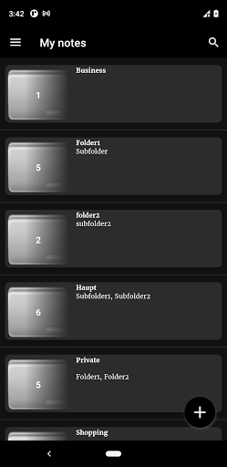 Notepad App - Image screenshot of android app