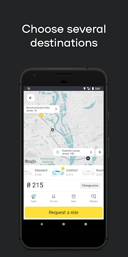 Uklon - More Than a Taxi - Image screenshot of android app