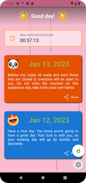My Motivation - Daily Personal - Image screenshot of android app
