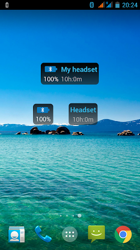 Bluetooth Battery Monitor Free - Image screenshot of android app