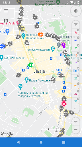 CityBus Lviv - Image screenshot of android app