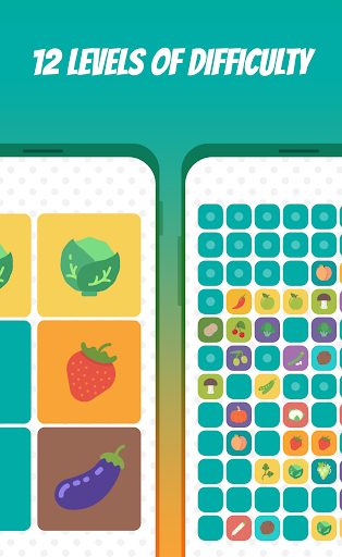 Remembery – Memory game pairs - Gameplay image of android game