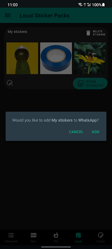 StickerPacks & editor - Image screenshot of android app