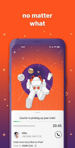 Rocket-Food Delivery - Image screenshot of android app