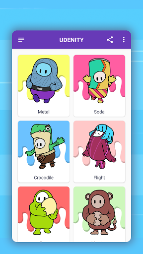 How to draw cute characters - عکس برنامه موبایلی اندروید