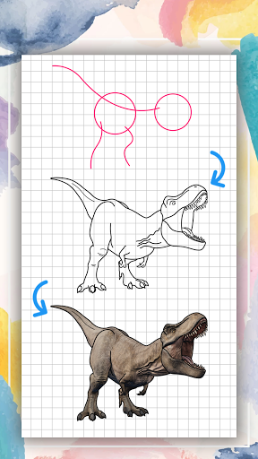 How to draw - learn to draw - Image screenshot of android app