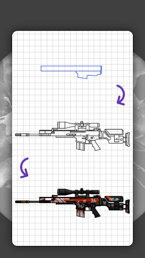 How to draw weapons. Skins - عکس برنامه موبایلی اندروید
