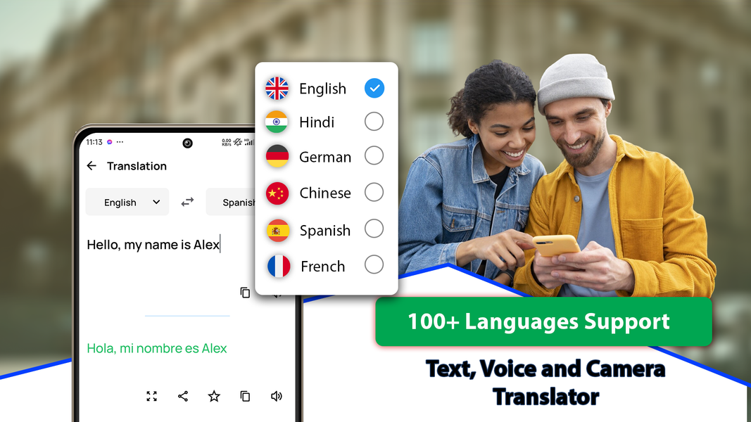 Translator: Language Translate - عکس برنامه موبایلی اندروید
