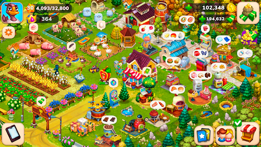 Farmington – Farm game - عکس برنامه موبایلی اندروید