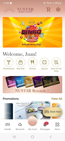NUSTAR Rewards - عکس برنامه موبایلی اندروید