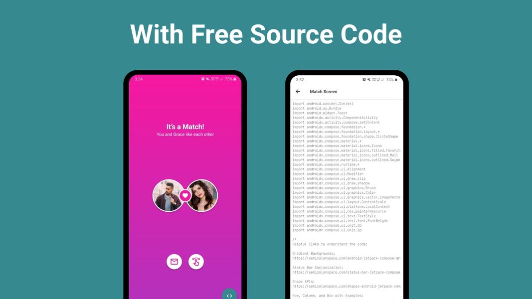 UI Designs with Source Code - عکس برنامه موبایلی اندروید