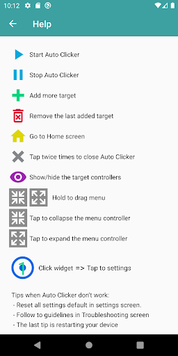 Auto Clicker Lite - عکس برنامه موبایلی اندروید