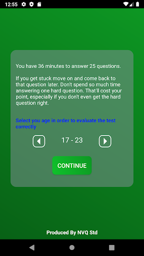 IQ Test - عکس برنامه موبایلی اندروید