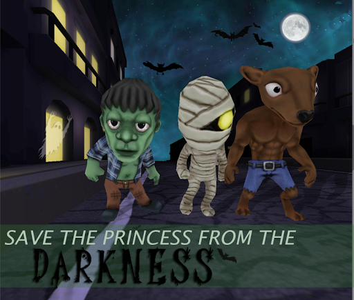 Vampire Run 3D - Gameplay image of android game