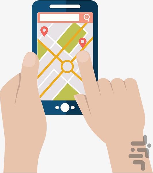 مسیریاب مکان یاب هوشمند(پیشرفته) - Image screenshot of android app