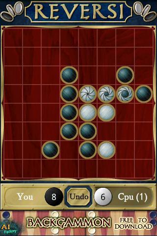 Reversi - Gameplay image of android game