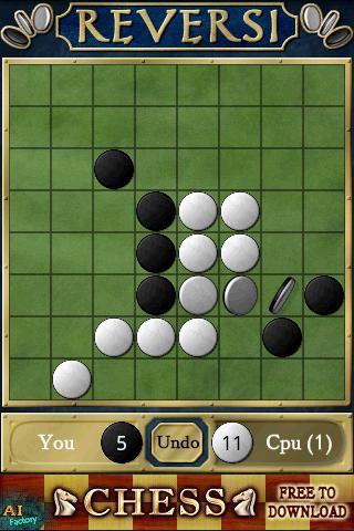 Reversi - Gameplay image of android game