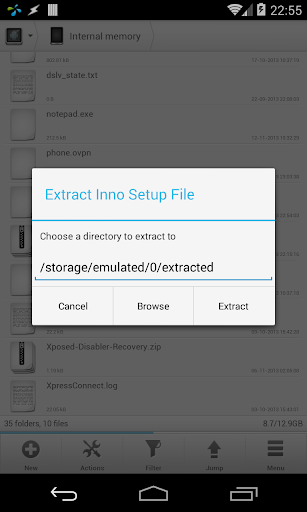 Inno Setup Extractor - عکس برنامه موبایلی اندروید