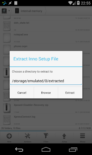 Inno Setup Extractor - Image screenshot of android app