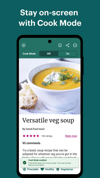 Good Food: Recipe Finder - Image screenshot of android app