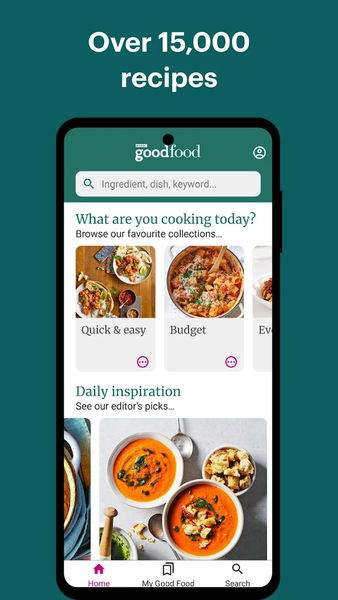 Good Food: Recipe Finder - عکس برنامه موبایلی اندروید