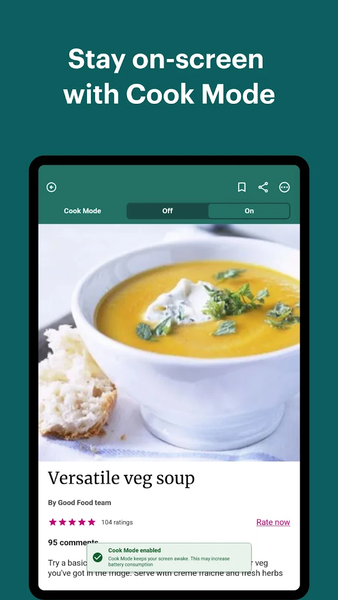 Good Food: Recipe Finder - Image screenshot of android app