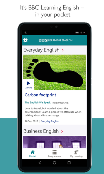 BBC Learning English - عکس برنامه موبایلی اندروید